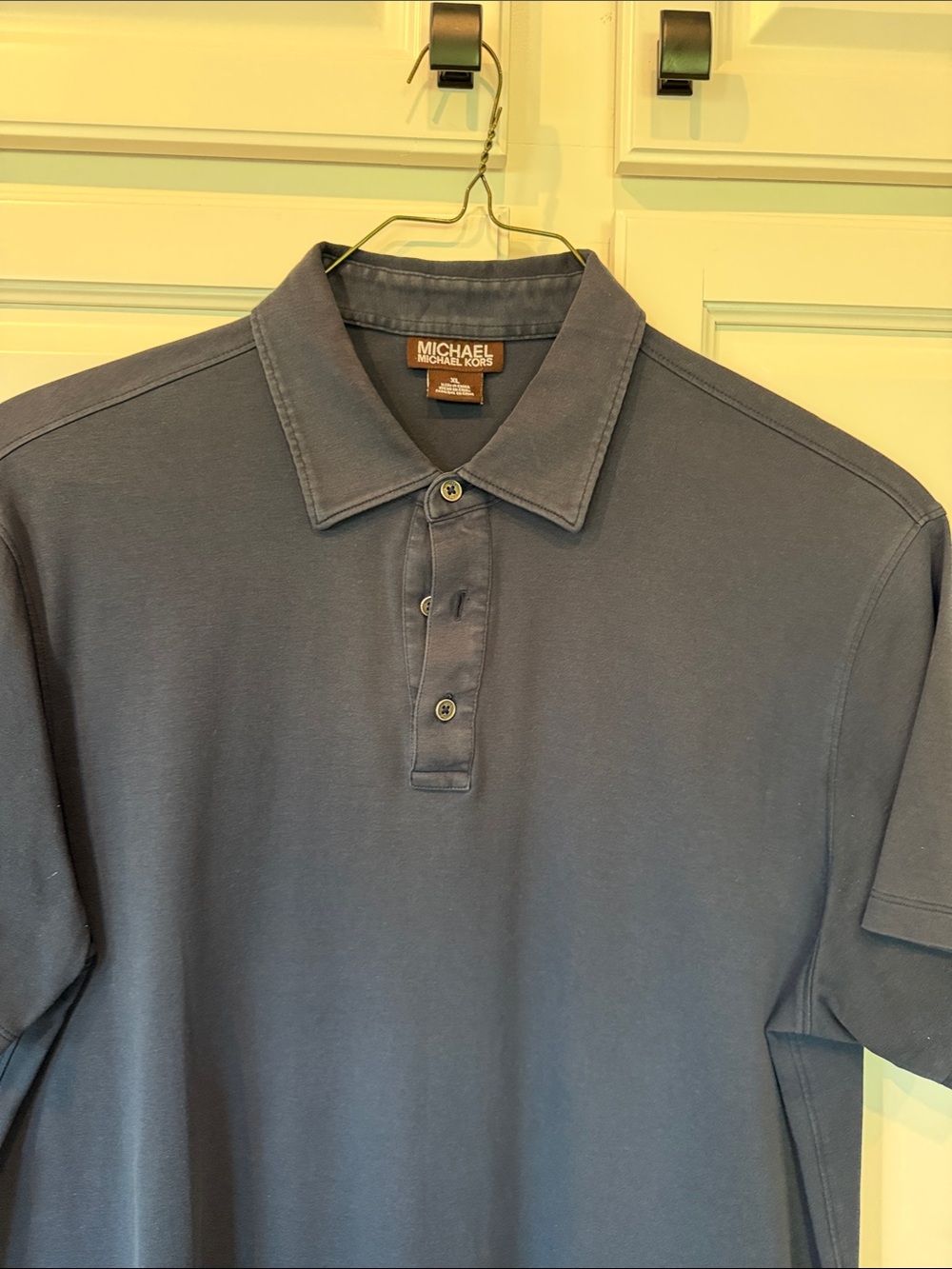 Michael Kors Men’s Slate Blue Polo Shirt